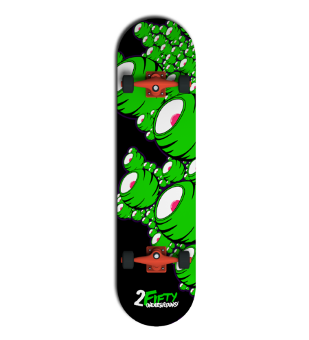 Speaker Alien SkateDeck